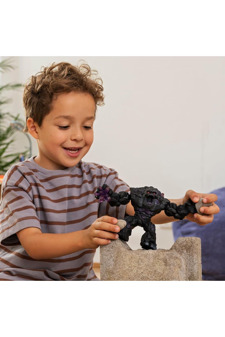 Eldrador Creatures, World Stone Monster Action Figure, Alternate, color, Black