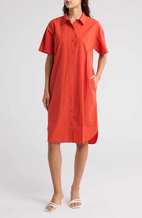 Eileen Fisher Classic Organic Cotton Shirtdress