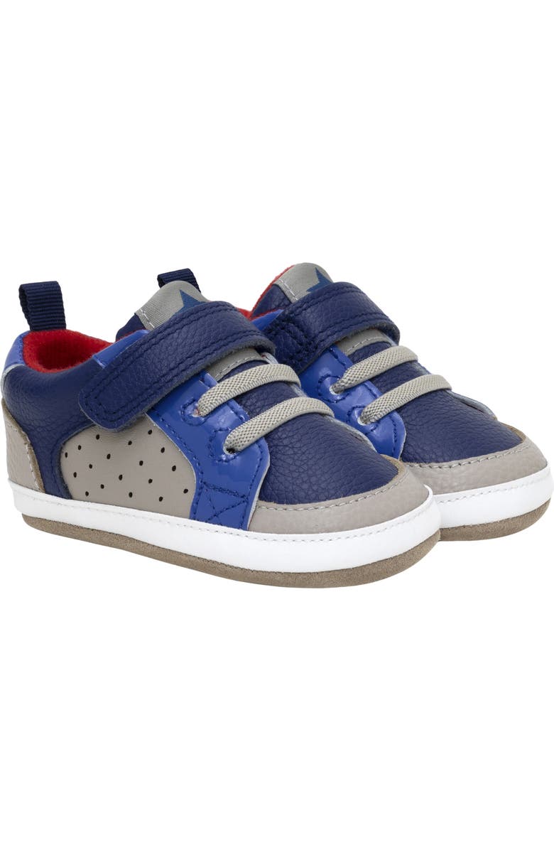 Robeez<sup>®</sup> Jarette Slip On Sneaker, Main, color, Navy