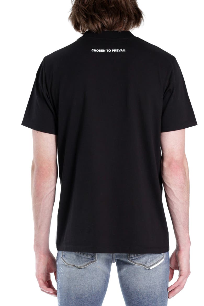 Triangle Logo Graphic Tee, Alternate, color, BLACK