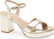 Stuart Weitzman Dayna Ankle Strap Platform Sandal