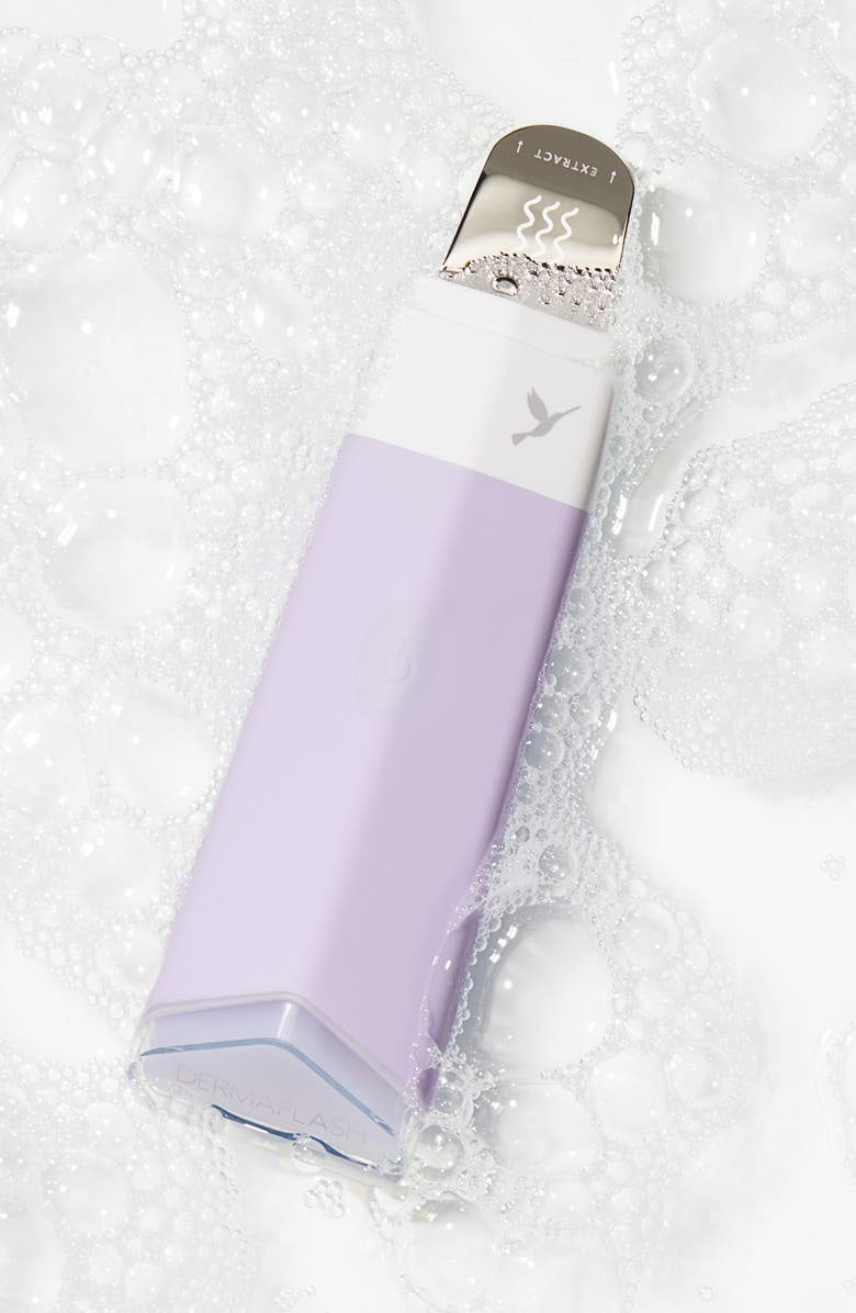 DERMAFLASH Ultrasonic Pore Extractor & Serum Infuser, Alternate, color,