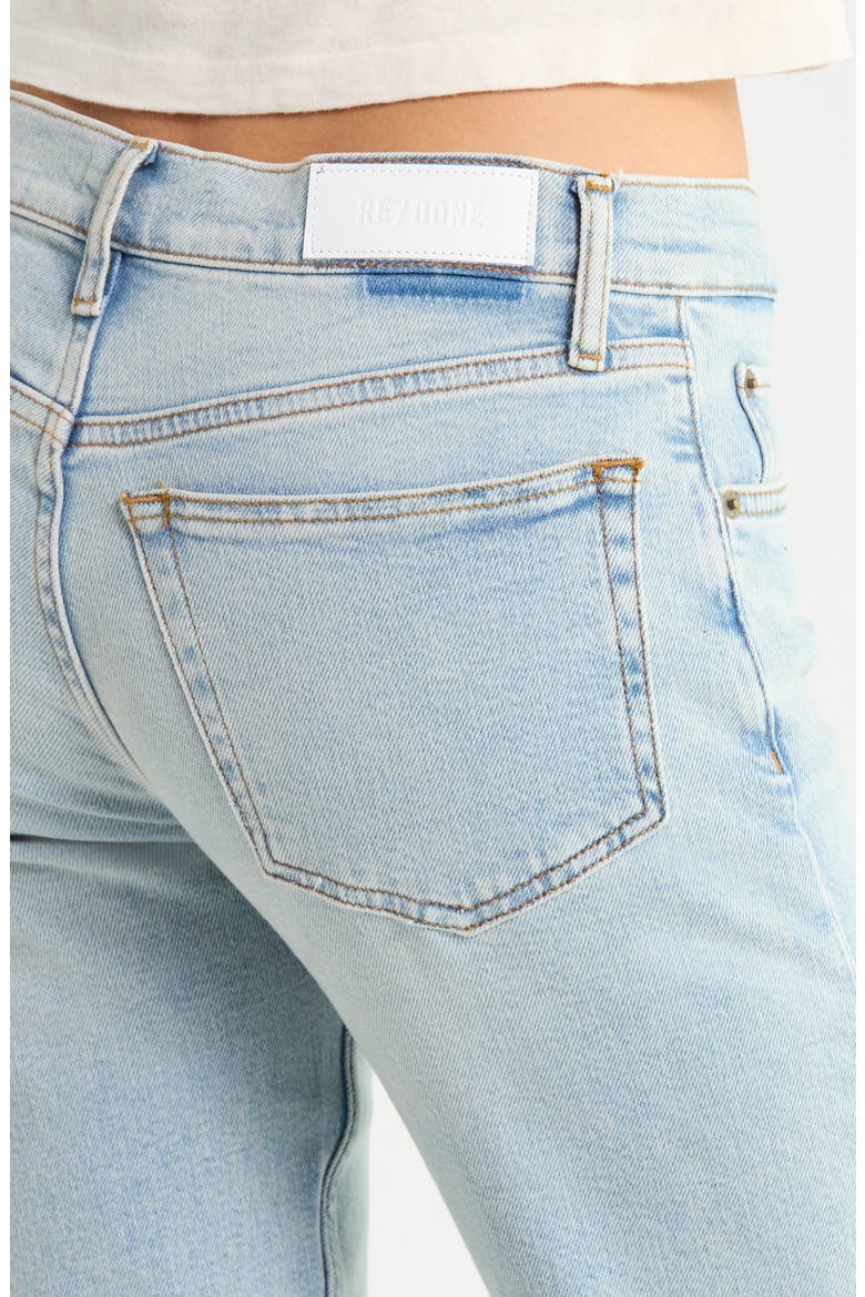 Blondie Mid Rise Ankle Straight Leg Jeans, Alternate, color, LOVE LETTER BLUE