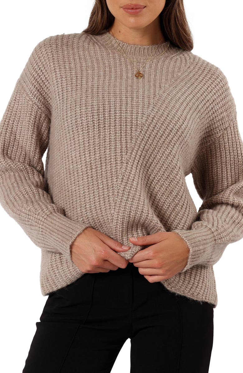 Petal & Pup Villa Sweater, Main, color, Taupe