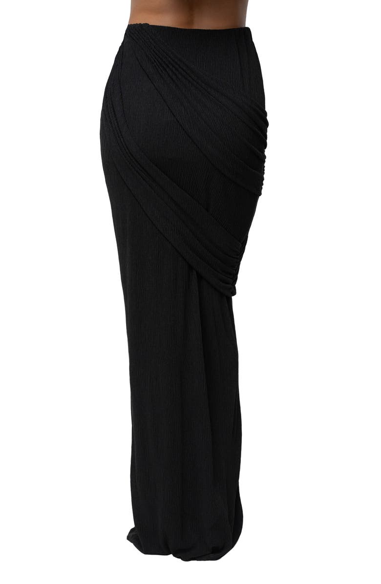 JLUXLABEL Paradise Hills Maxi Skirt, Alternate, color, Black