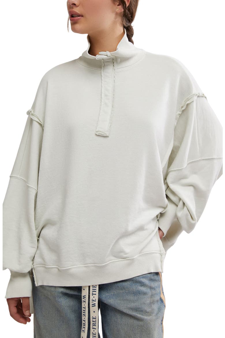Camden Oversize Henley, Main, color, GREY OPAL