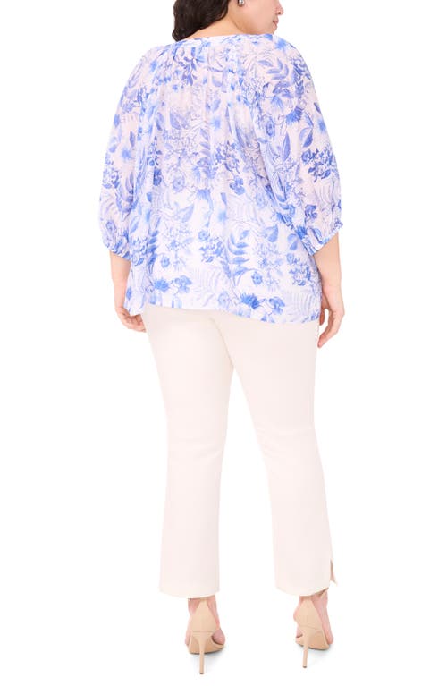 Halogenr Halogen(r) Raglan Balloon Sleeve Top