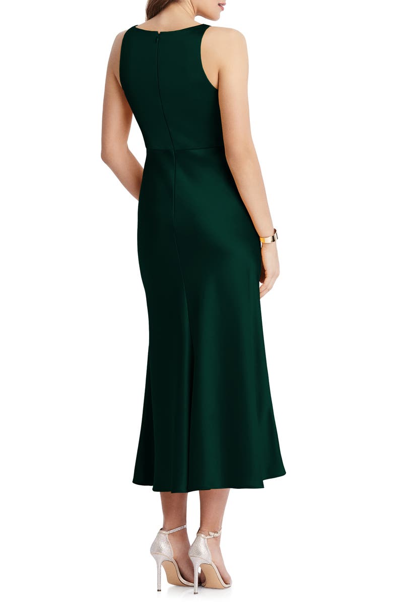 LOVELY Esme Charmeuse Midi Dress, Alternate, color, 