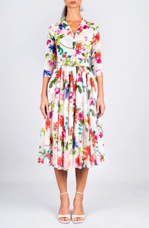 A-Line Midi Aster Shirtdress