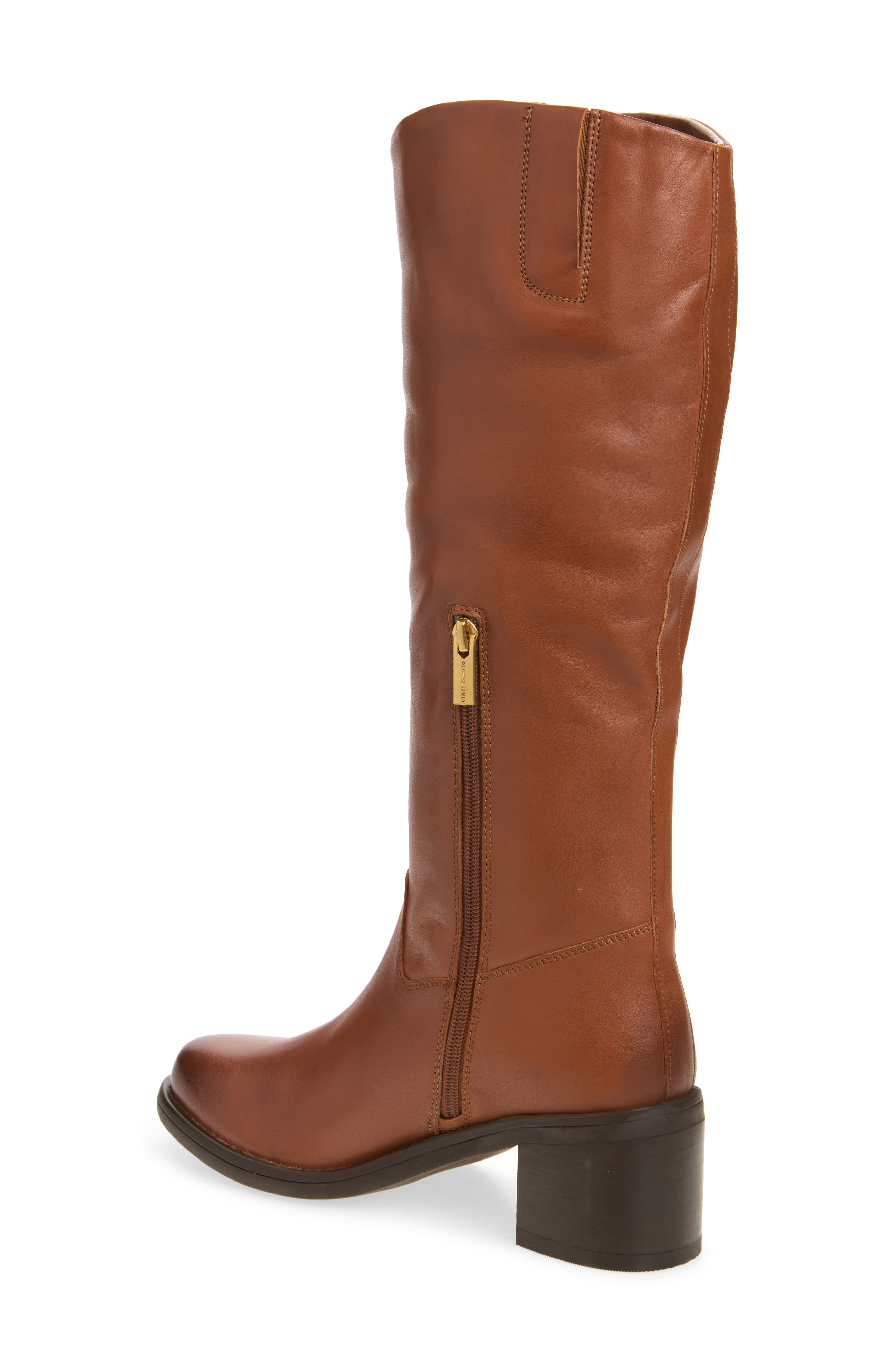Alesa Knee High Boot, Alternate, color, NEW BRANDY