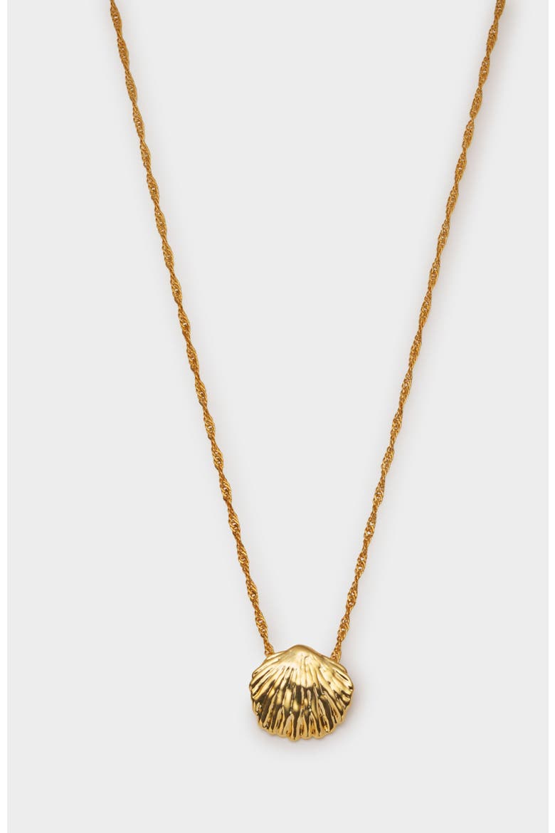 Cochellia Twist Necklace, Main, color, Gold