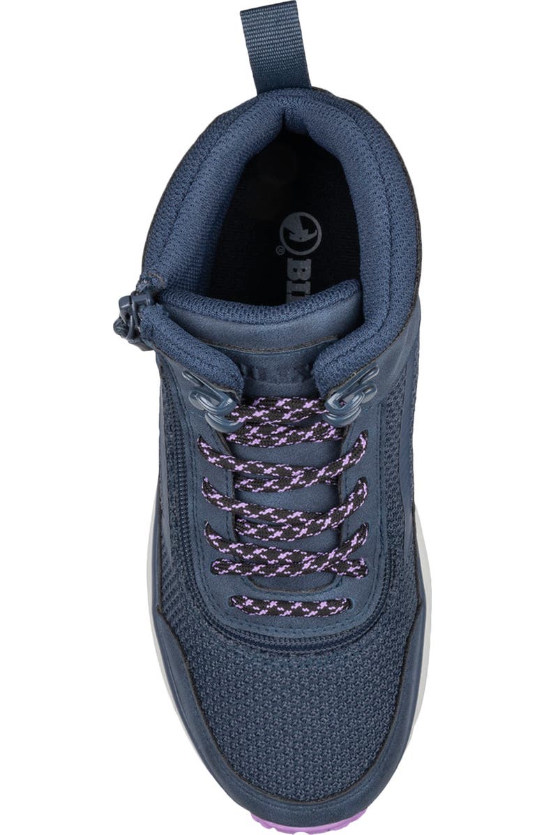 BILLY Footwear Inclusion Trail Boot, Alternate, color, Navy/Purple