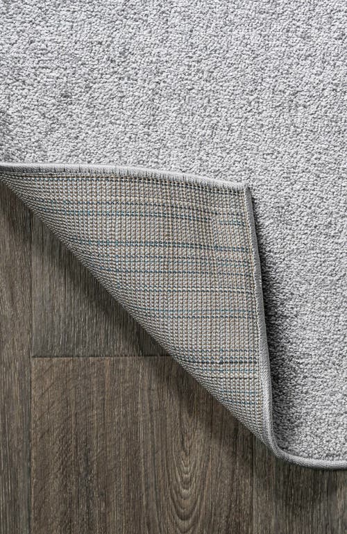 Jonathan Y Haze Solid Low-pile Area Rug In Gray