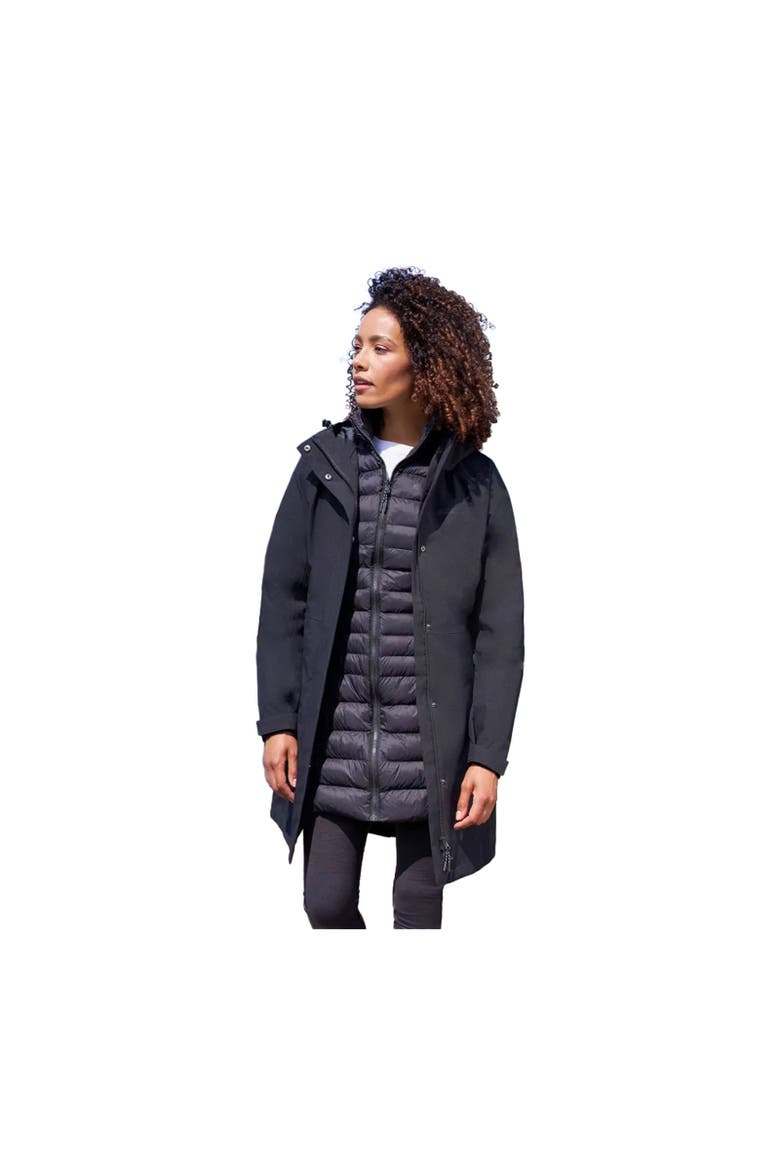 Alaskan Long 3 in 1 Jacket, Alternate, color, Jet Black