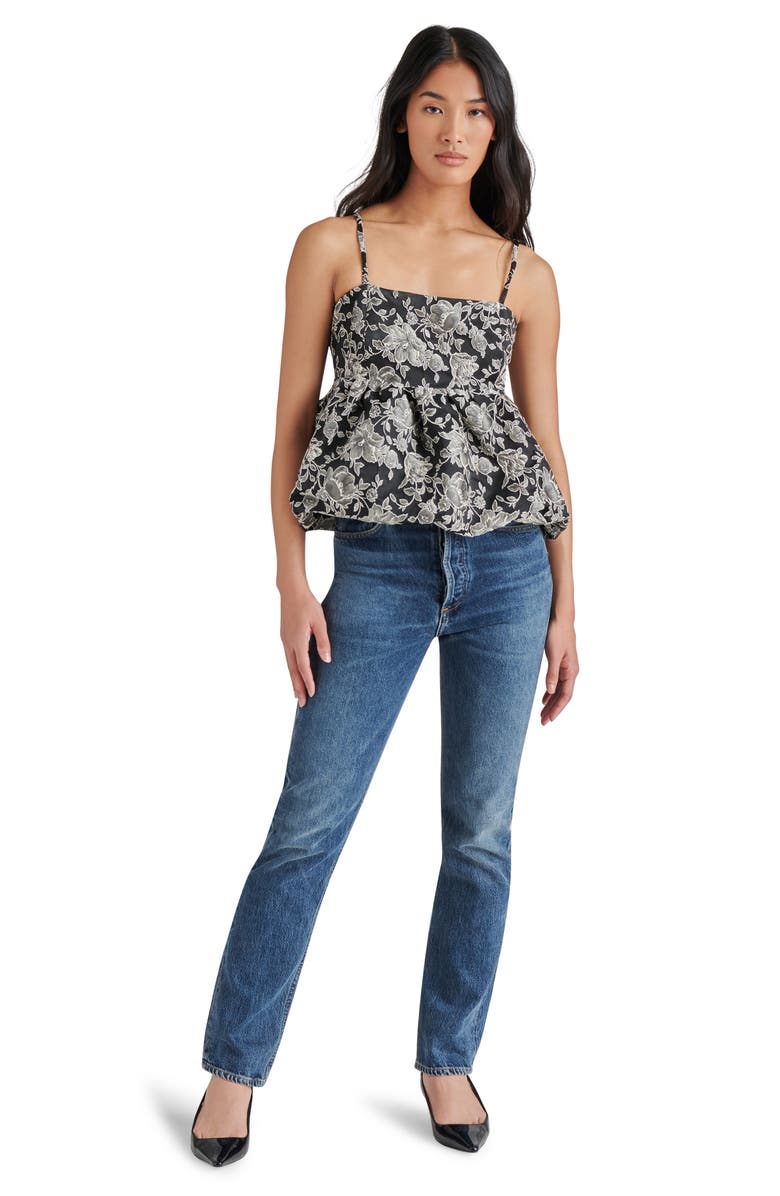 Steve Madden Bodi Print Flounce Camisole, Alternate, color, 