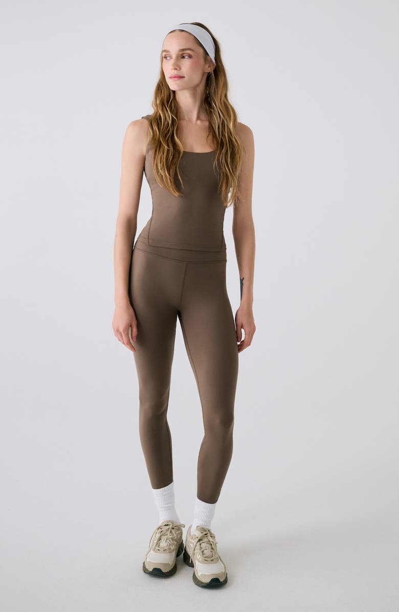 Lole Serene Ankle Leggings, Alternate, color, Mocha
