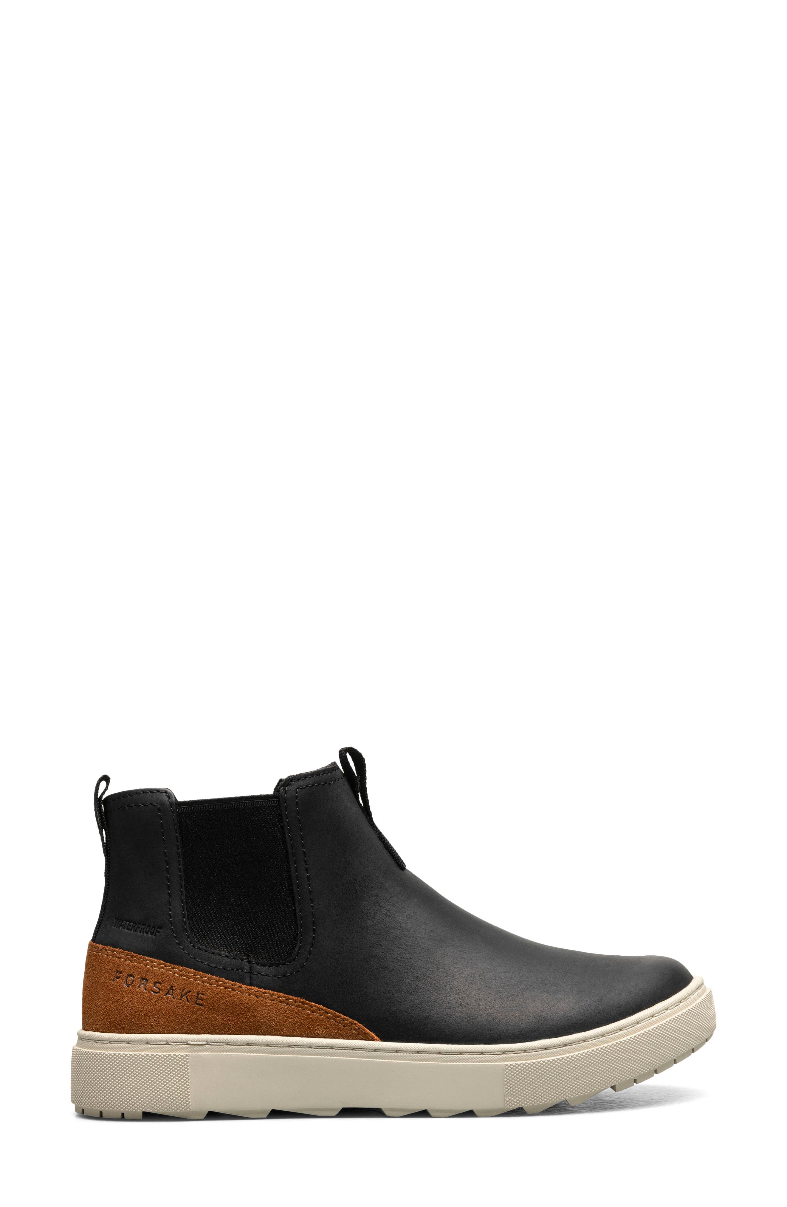 Forsake Lucie Waterproof Chelsea Boot, Alternate, color, Black