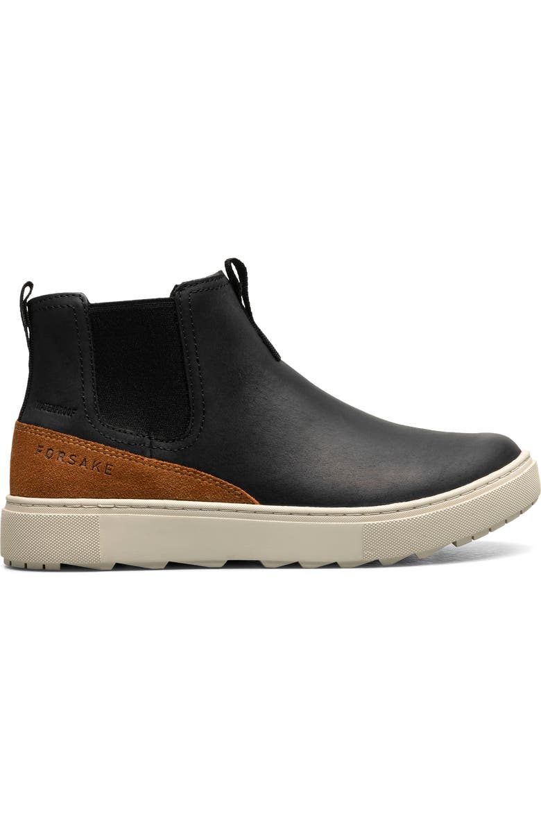 Forsake Lucie Waterproof Chelsea Boot, Alternate, color, Black