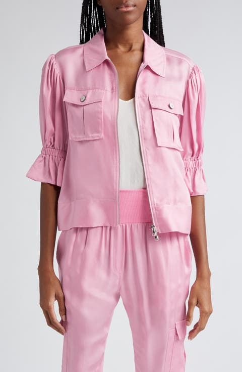 Holly Ruffle Sleeve Jacket