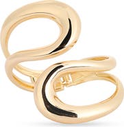 NORDSTROM RACK Open Teardrop Hinged Cuff Bracelet