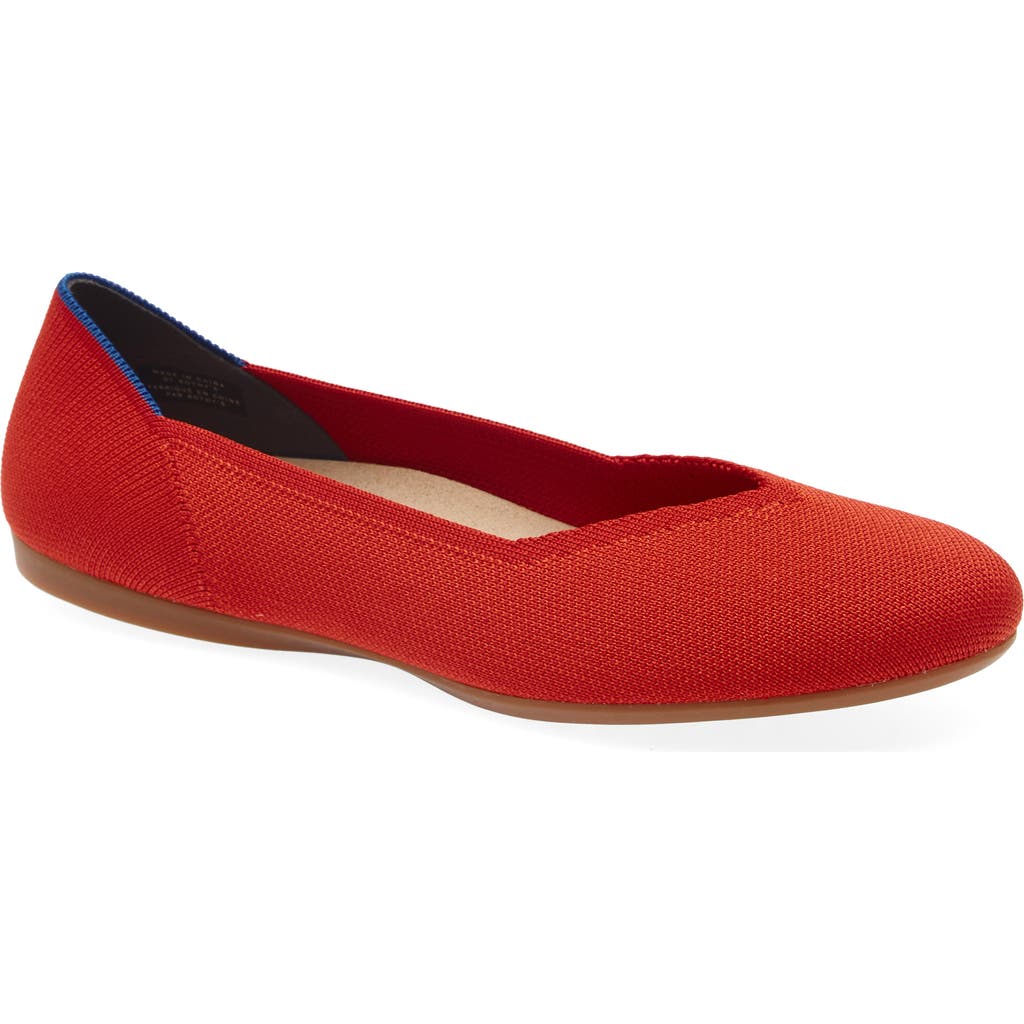 Rothys The Daily Flat In Red In Red