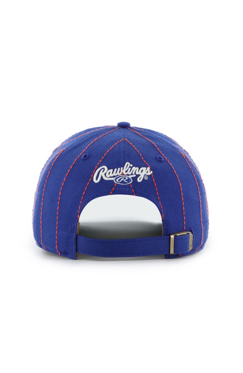 '47 Men's '47 x Rawlings Royal New York Mets Pinstripe Hitch Adjustable Hat, Alternate, color, Royal
