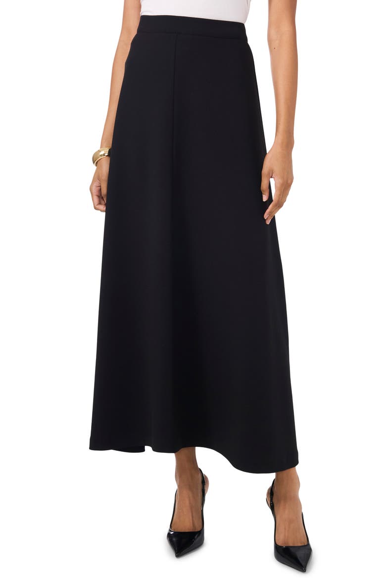 A-Line Maxi Skirt, Main, color, RICH BLACK