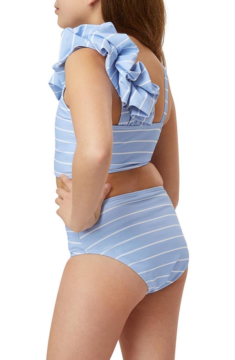 Habitual Kids Kids' Palm Springs Stripe Two-Piece Swimsuit, Alternate, color, 