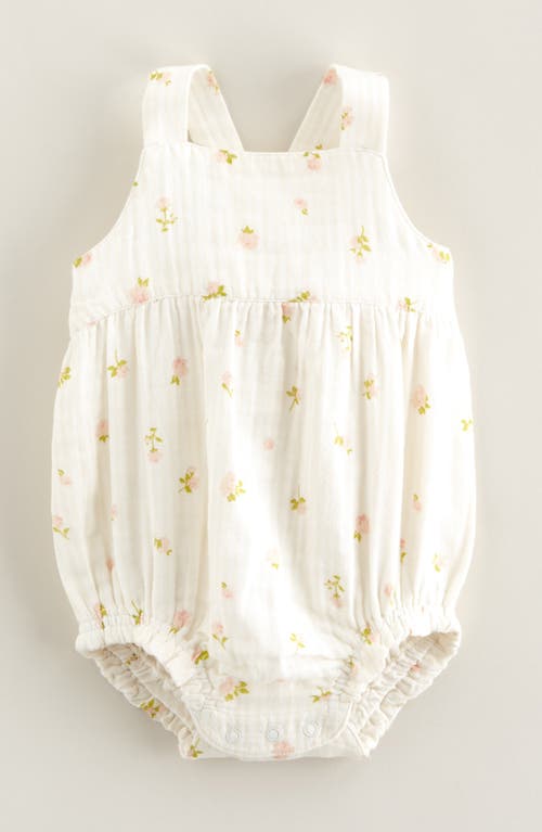 Nordstrom Printed Cotton Bubble Romper