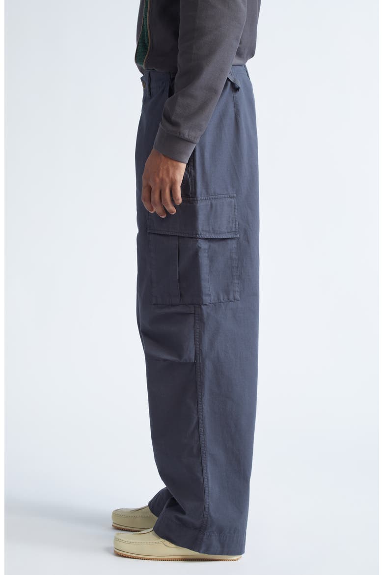 Cotton Ripstop Cargo Trousers, Alternate, color, CHARCOAL