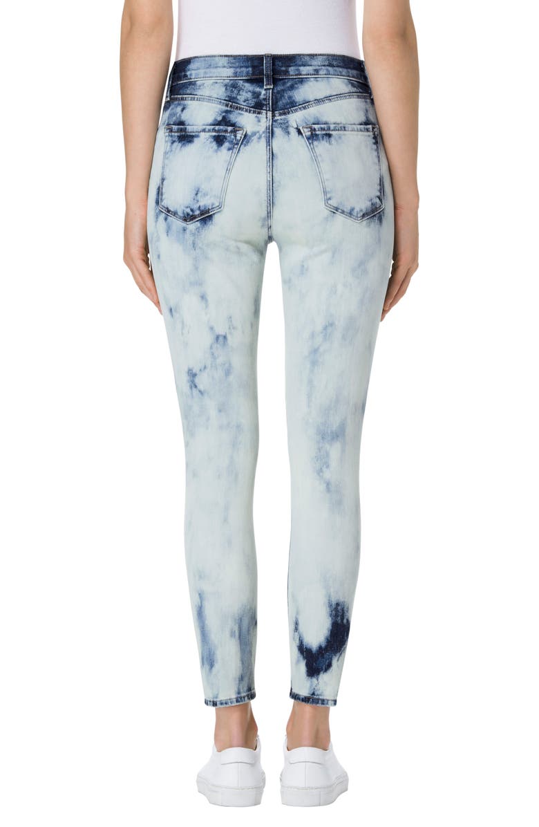 J Brand Alana High Waist Crop Skinny Jeans, Alternate, color, Trance