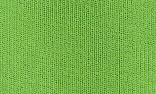 Shop Good American Rib Off The Shoulder Top In Lime