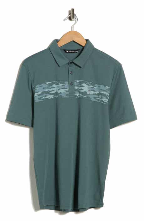 TravisMathew Stealth Handoff Cotton Blend Polo