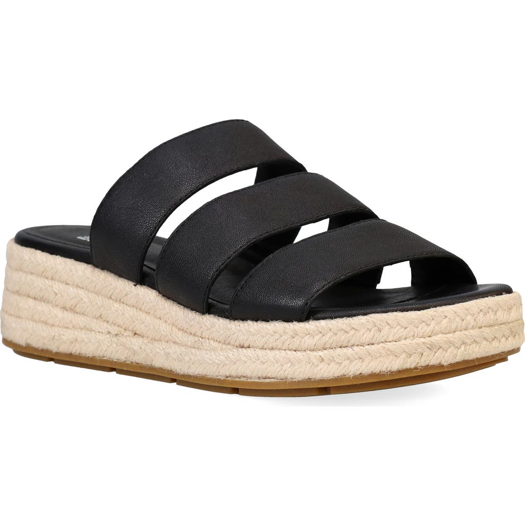 Eileen Fisher Mayla Wedge Sandal In Black