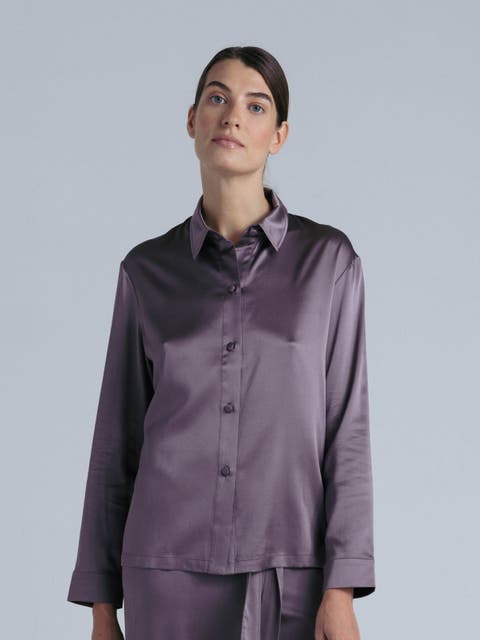 Silk Long Sleeve Shirt