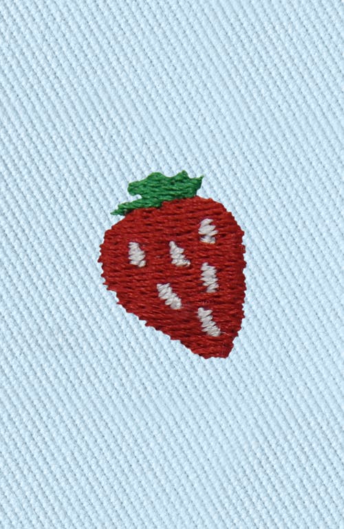 Dalix Lil Strawberry Bucket Hat In Blue