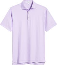 Peter Millar Gingham Check Performance Jersey Polo