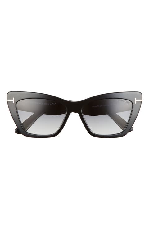 サングラス Tom Ford Sunglasses TF973K 45E Oversize Cat Eye Women's TOM FORD Cat-Eye Sunglasses | Nordstrom