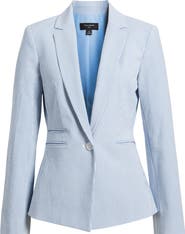 Tahari ASL Seersucker Jacket