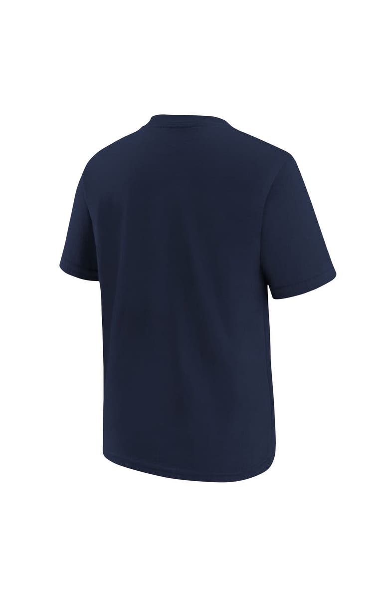 Nike Youth Nike Athletic Navy New York Yankees Wordmark T-Shirt, Alternate, color, Athletic Navy