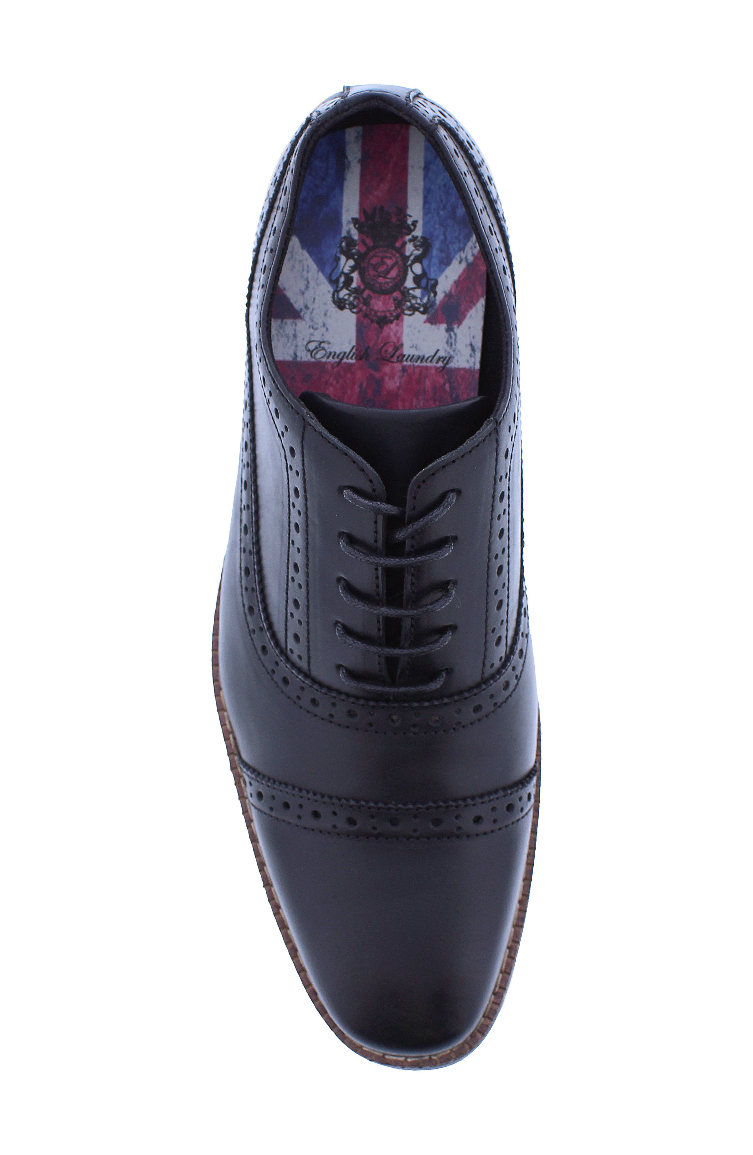 English Laundry Omar Cap Toe Oxford, Alternate, color, 