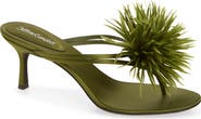 Jeffrey Campbell Firework Feather Sandal