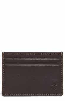 Brooks Brothers Portland Pebbled Leather Card Case