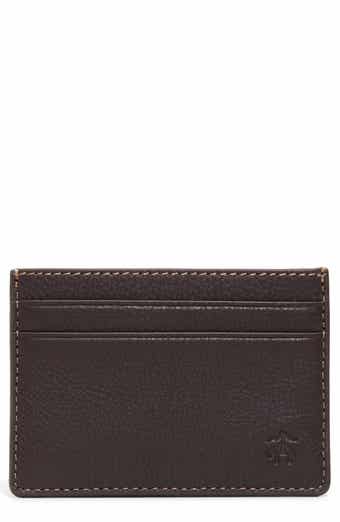 Brooks Brothers Portland Pebbled Leather Card Case