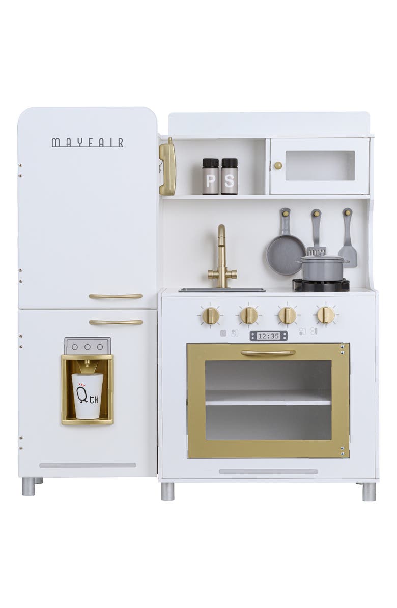 Teamson Kids Little Chef Mayfair Classic Kitchen Playset, Alternate, color, White