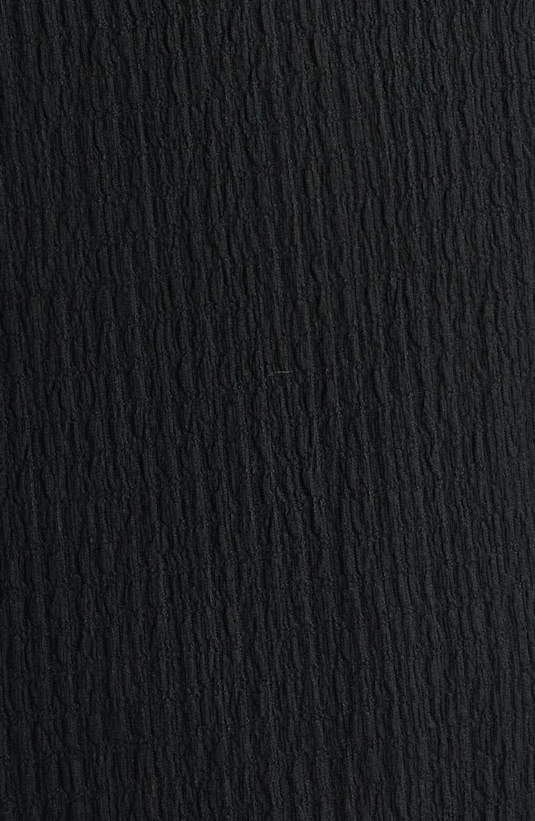 AK ANNE KLEIN Short Flutter Sleeve Top, Alternate, color, Anne Black