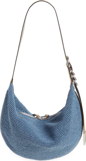 Spire Straw Hobo Bag
