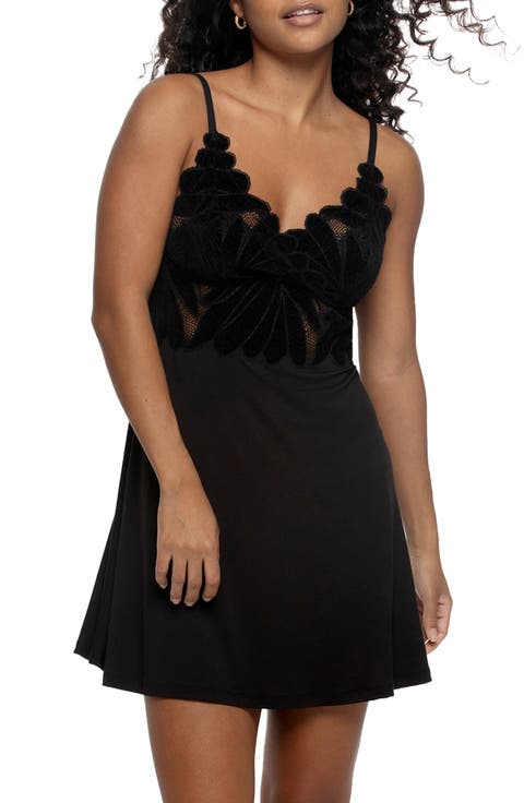 Sienna Lace Trim Chemise