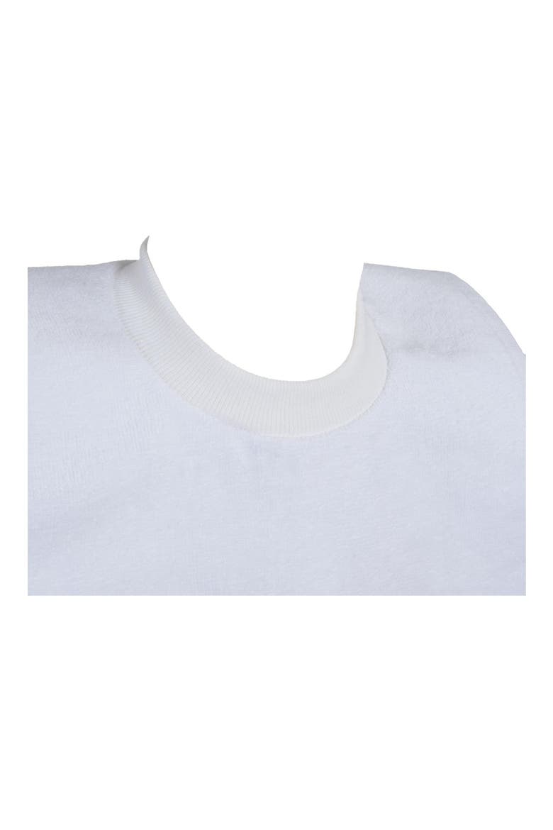 Deluxe Terry Pullover Bibs - Set of 10, Alternate, color, White