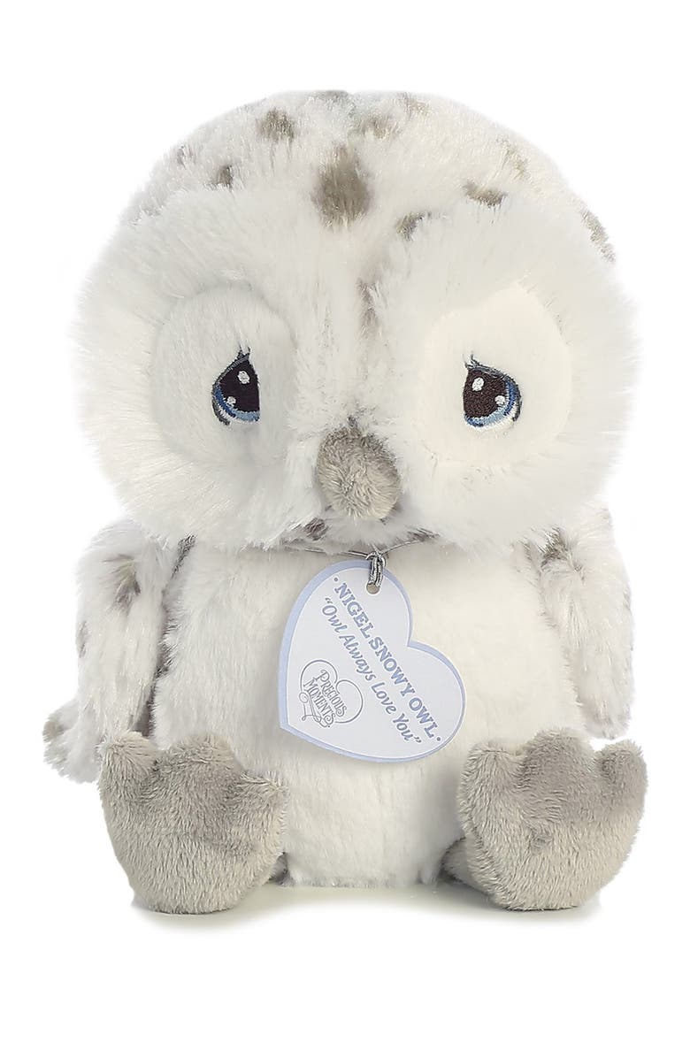 Aurora World Toys Nigel Snow Owl Plush, Main, color,